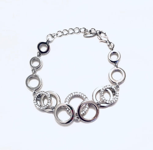 Link Chain Circles Bracelet - DSBella